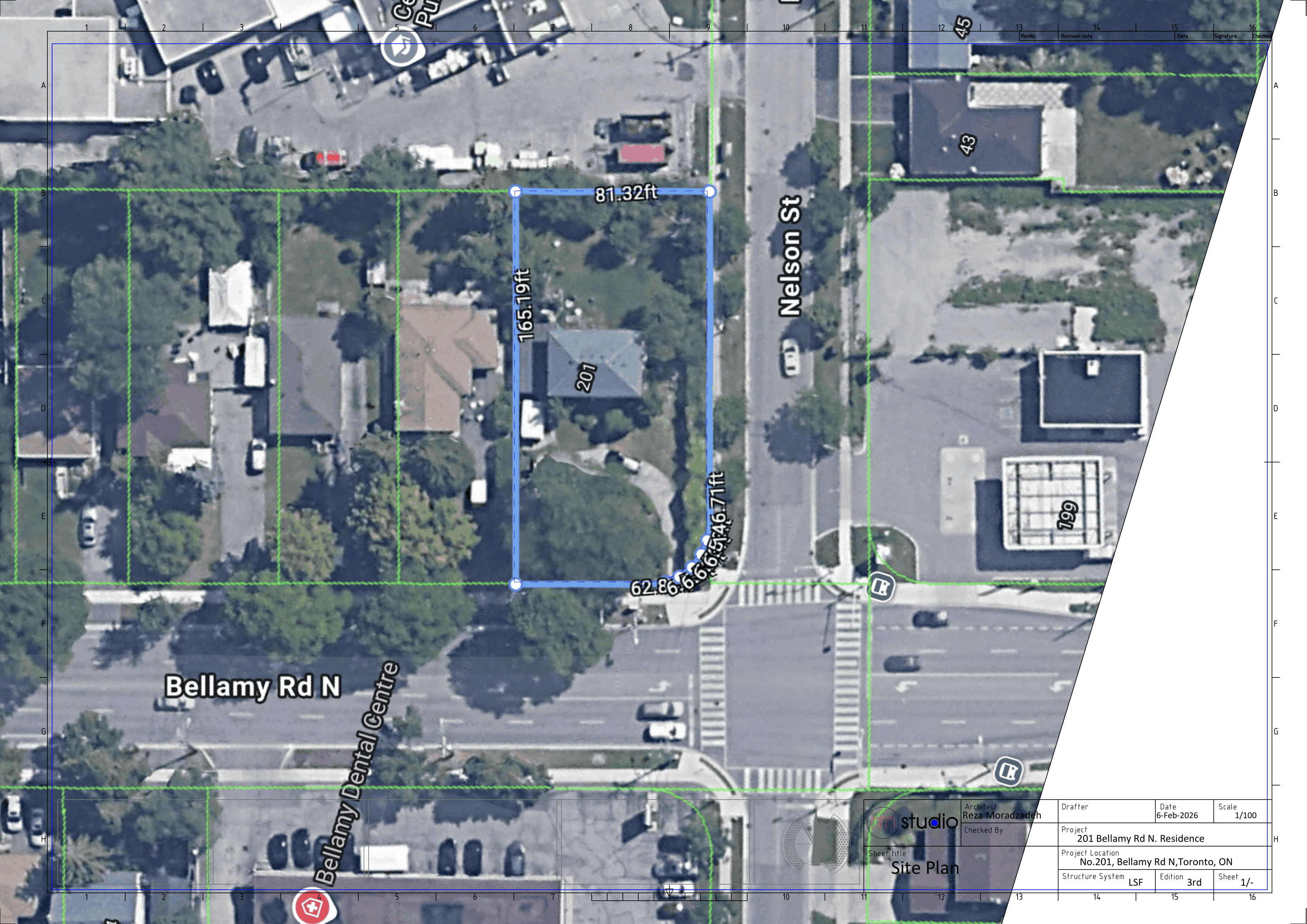 Bellamy architecture plan sheet 1