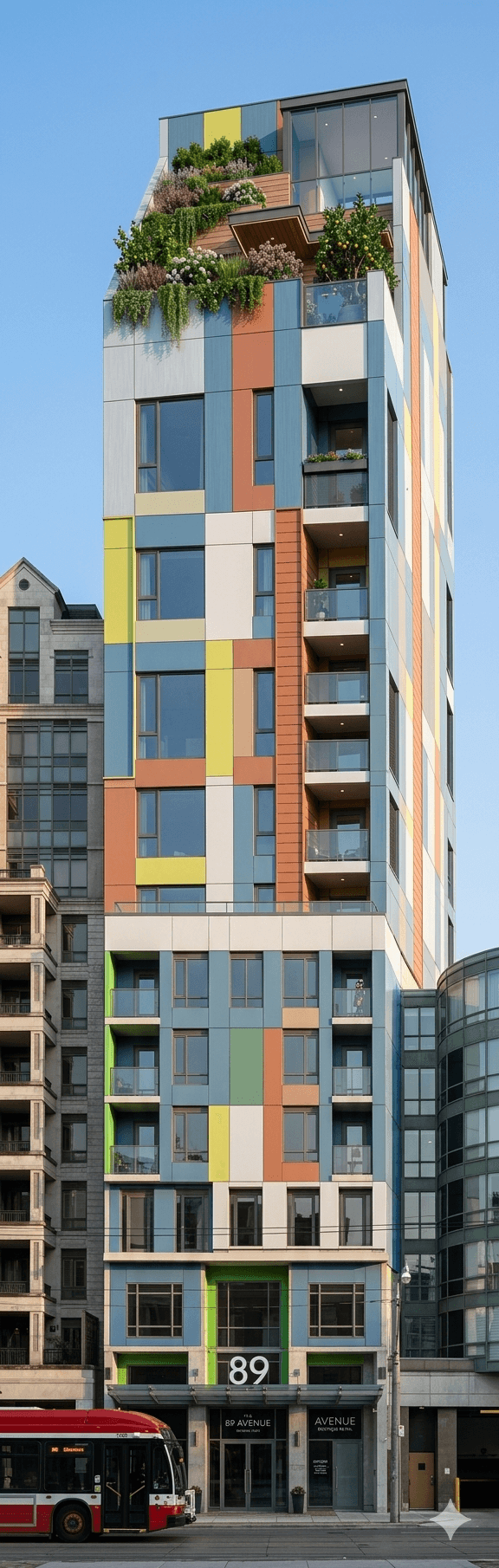 1602 Eglinton front elevation rendering