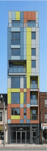 1602 Eglinton tower corner rendering