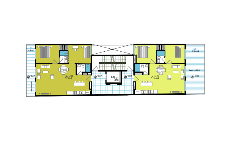 1602 Eglinton type 2 floor plan