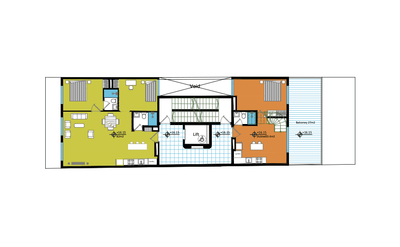 1602 Eglinton type 3 floor plan